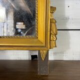Old gilded mirror 81 x 60 cm