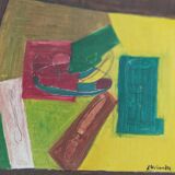 Oil on canvas by Duriaud