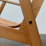 Mid-century German rattan rocking chair from Deutschen Werkstätten Hellerau, 1960s.