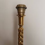 Vintage brass lamp base