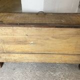 Old cooler in wood and zinc
