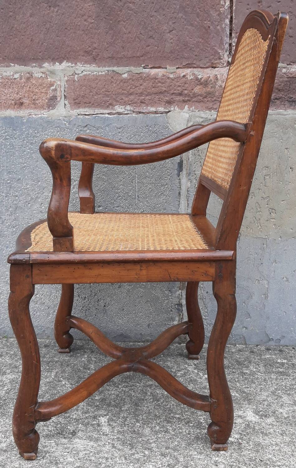 Fauteuil canné, 18ème siècle