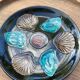 Oyster service in earthenware Elchinger 50