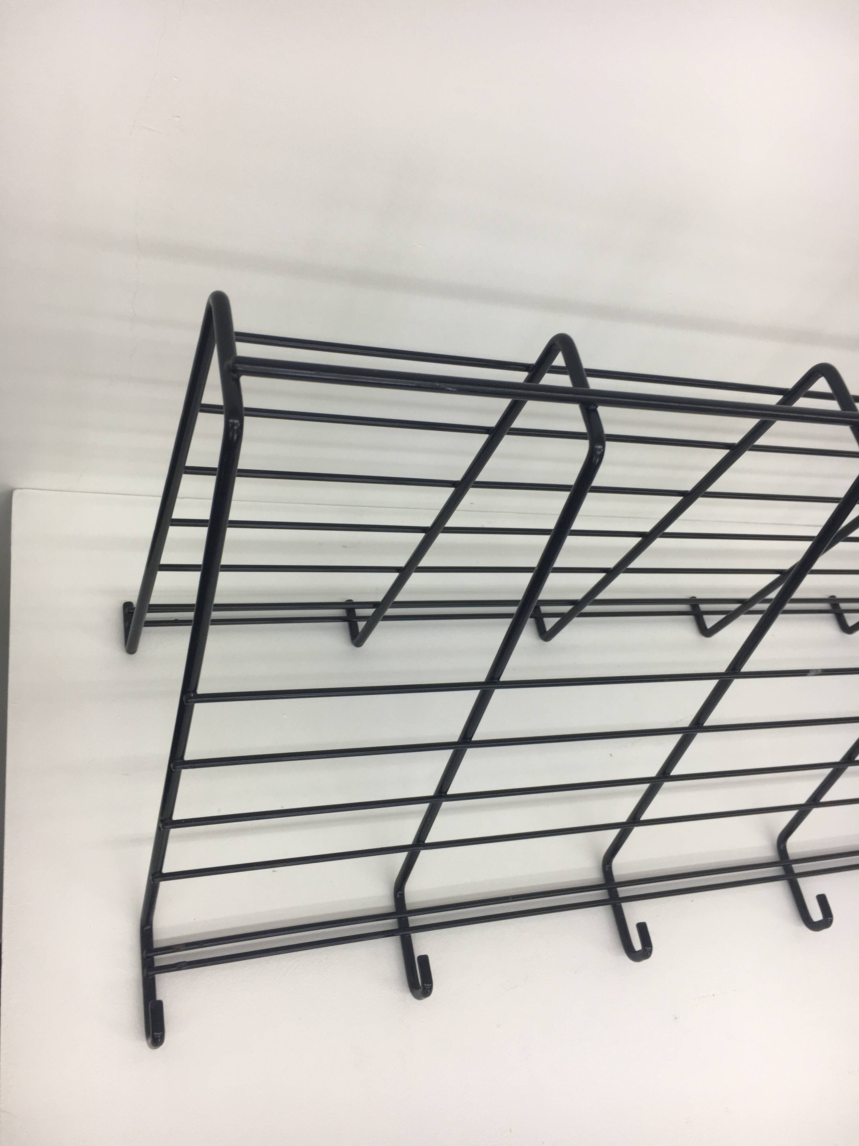 Mid-century wire coat rack , 1970’s