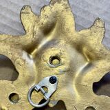 Baroque Style Oval Gold Mirror by Roberta Wood