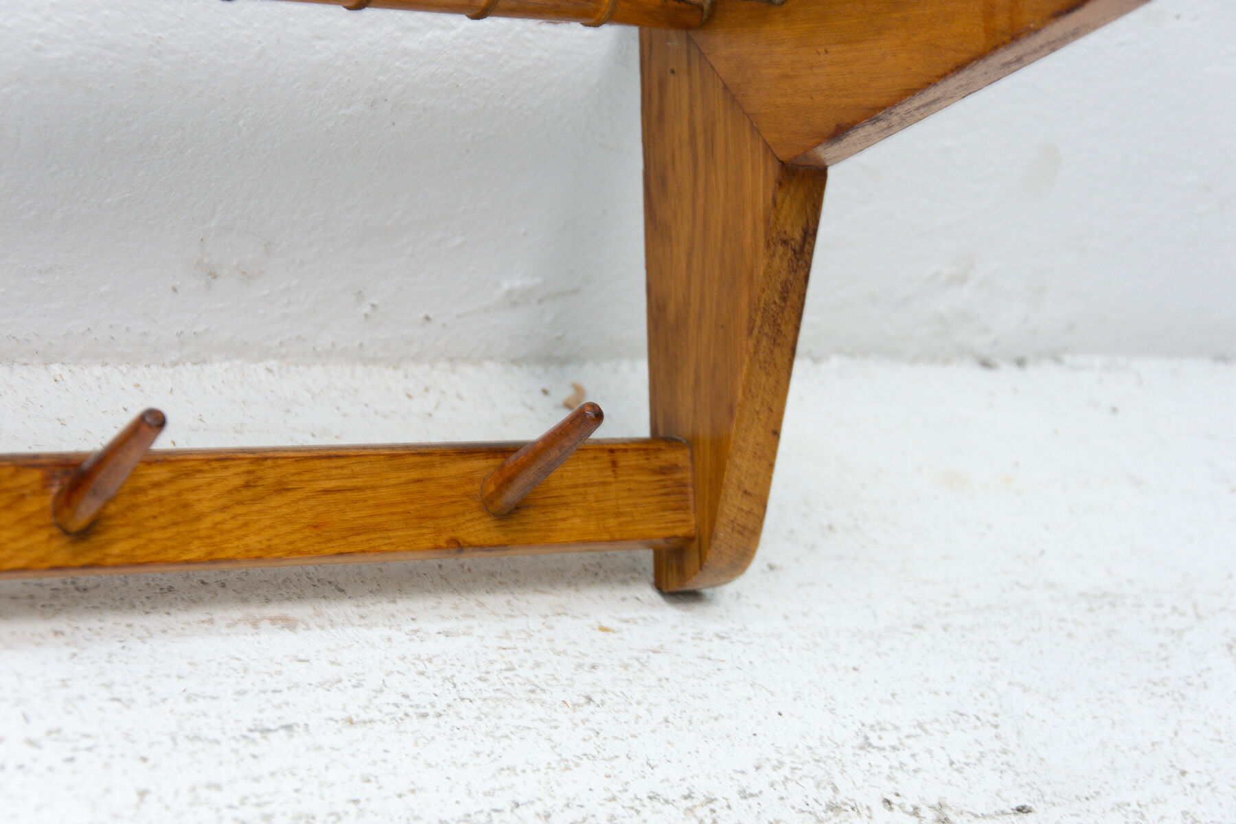 Mid century wall shelf by Krásná Jizba, Czechoslovakia, 1960´s