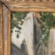 Le Mommaton, oil on canvas, urban landscape in a Montparnasse setting