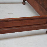 Old oak bed frame