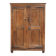 Antique oak farmhouse cupboard from the 17th century with original fittings