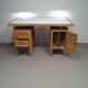 Large oak architect desk / table 1940's