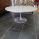 Table Basse Vintage pied tulipe par Werzalit des années 70