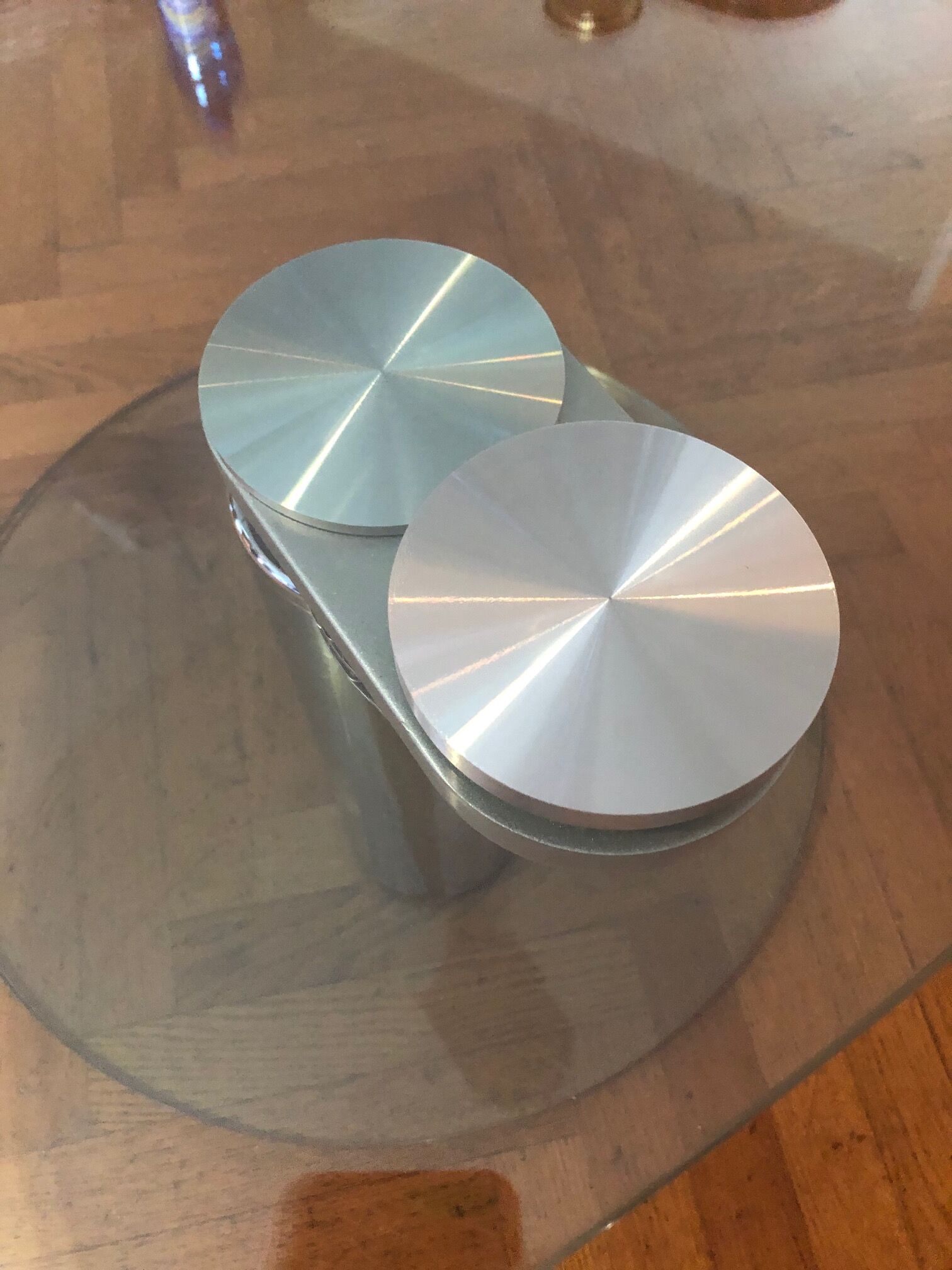 Modele alfa glass coffee table