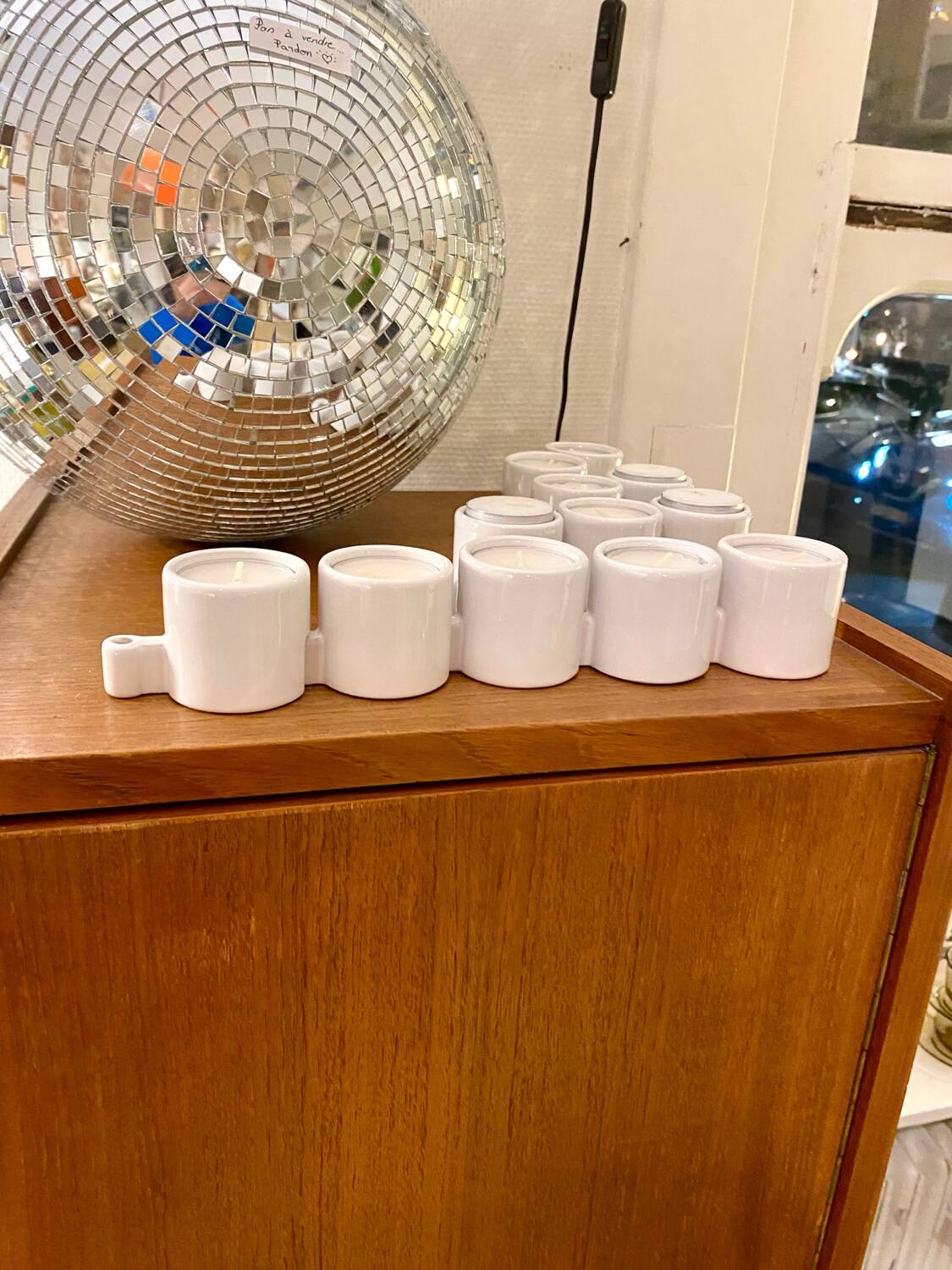 Set of 12 ikea candle holders by ehlen johansson 1980