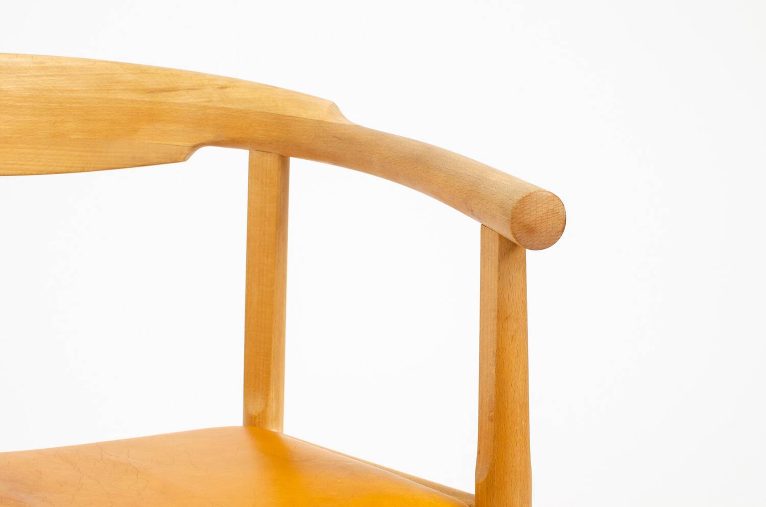Fauteuil PP208 de Hans Wegner pour PP Møbler (Danemark, années 1970).