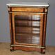 Napoleon III display cabinet in marquetry circa 1880