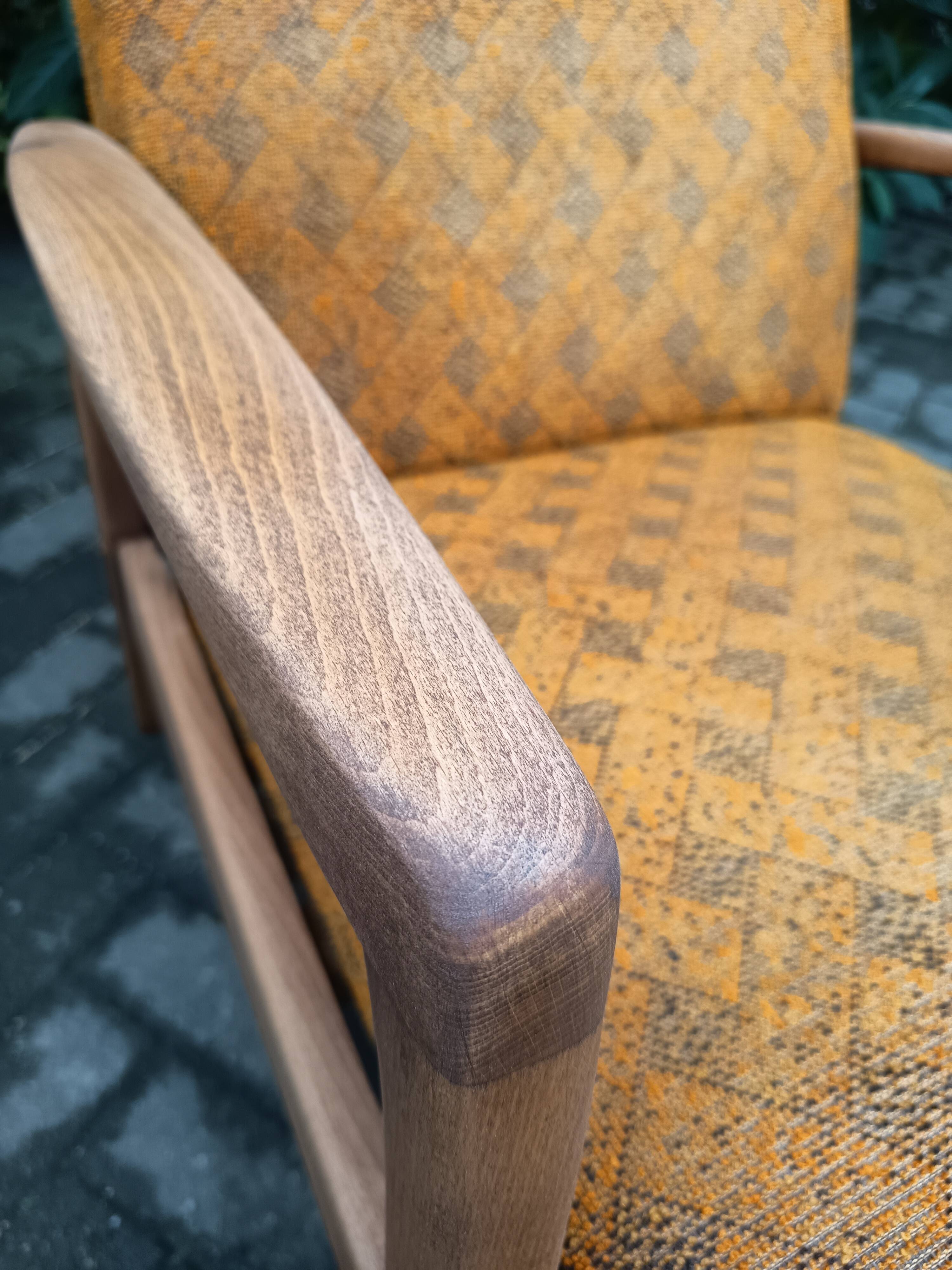 Fauteuil haut scandinave, 1960