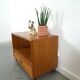 Meuble audio TV sur roulettes design danois en teck Dyrlund