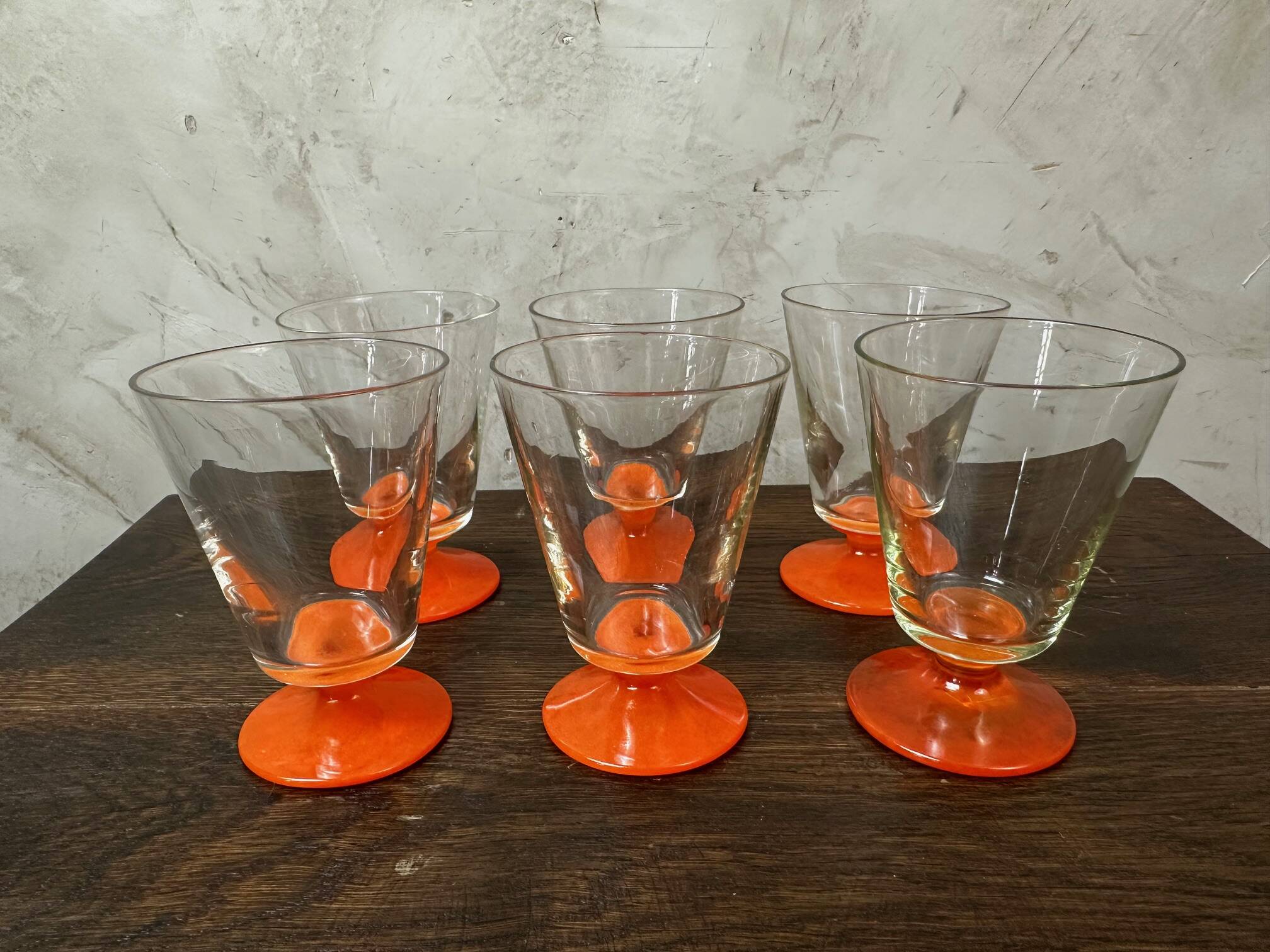 Set of glasses
