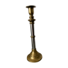 Metal and brass candle holder