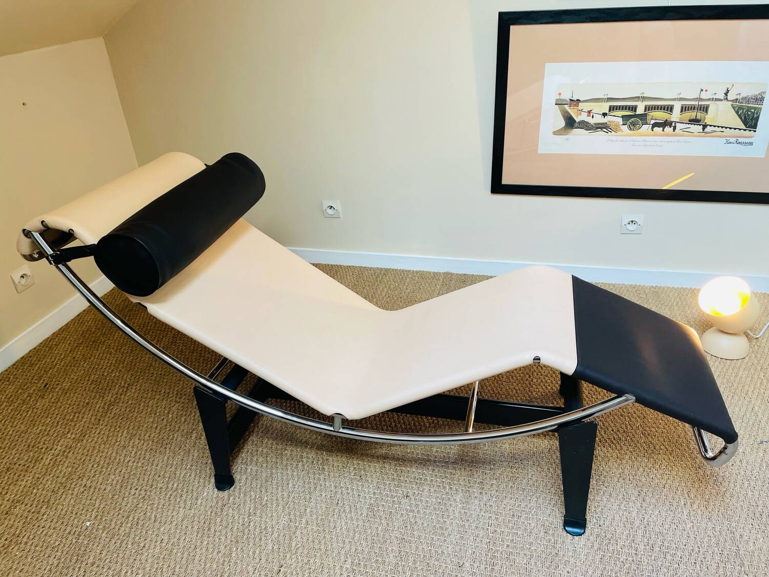 Magnifique LC4 Cassina/Vuitton en hommage à Charlotte Perriand