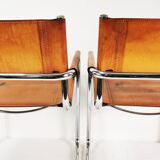 Chaises Bauhaus S34, conçues par Mart Stam, Bulthaup, Allemagne, années 1980.