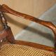 Antique Victorian swivel office armchair