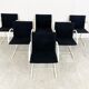 6 postmodern cirkel dining chairs by Metaform, 1980s