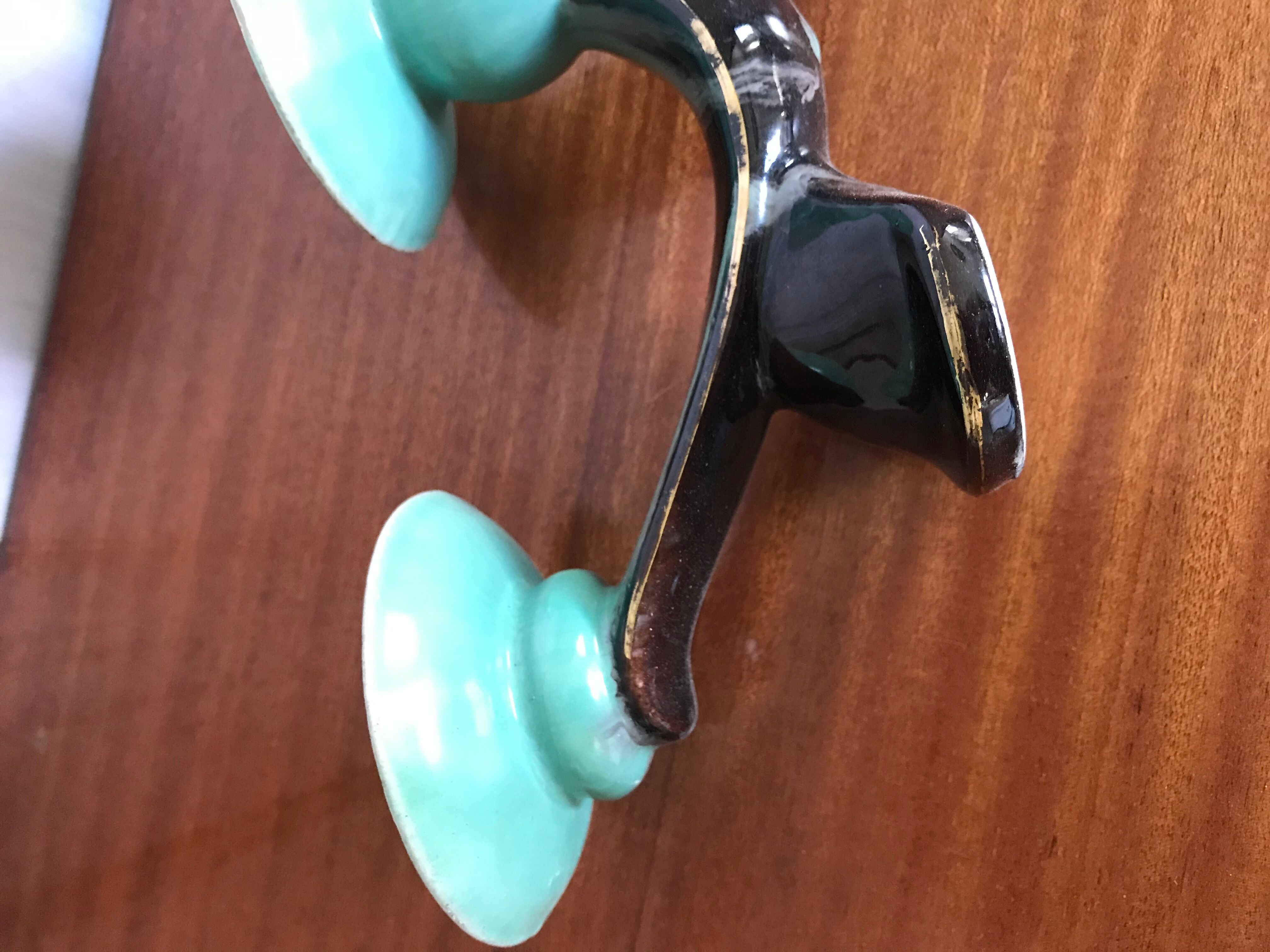 Vintage ceramic candlestick