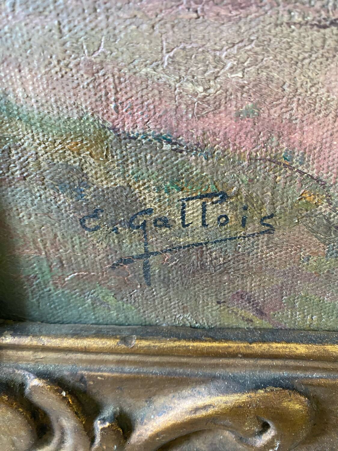 Breton landscape by Emile Galois