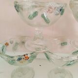 Lot of 5 vintage ice cream cups