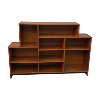 Walnut bookcase, 1940