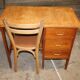 Bureau et sa chaise baumann