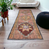 Vintage kurdish herki runner  290 x 95 cm