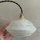 Small Art Deco glass pendant light