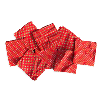 90s small flower napkins