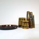 Collection of 6 Ceramic Vases and a Upsala Ekeby Nevada Tray 1962