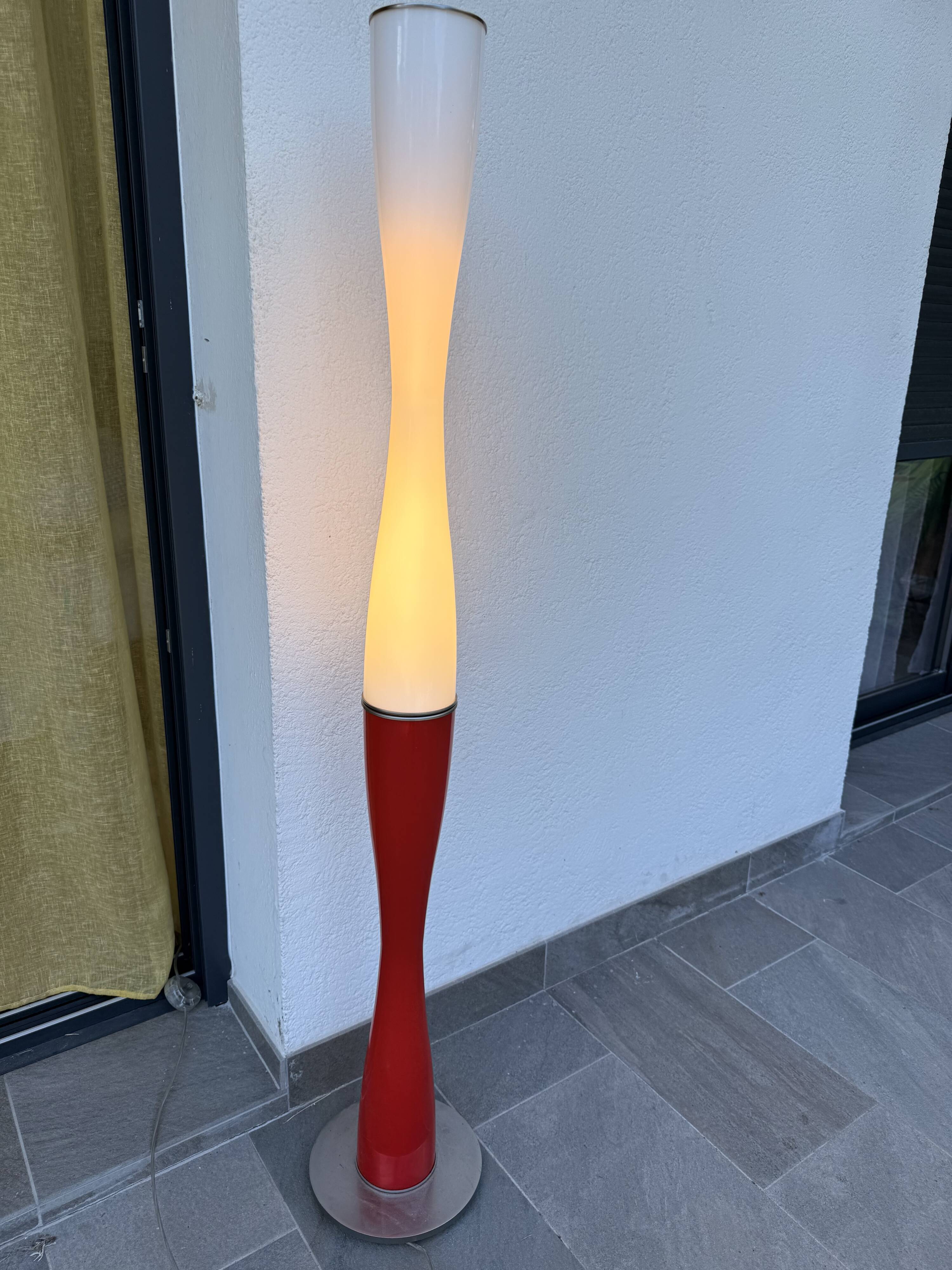 Flaver floor lamp vintage Italian Murano design