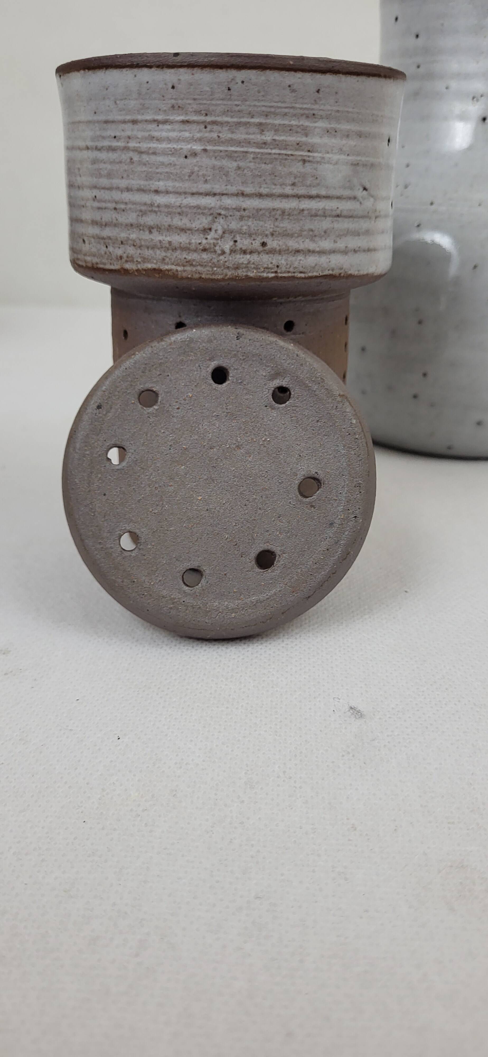 Ratilly / Pierlot stoneware coffee pot