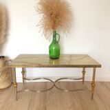 Jansen or Ramsay coffee table, 1940s/1950s, onyx and bronze