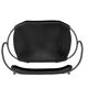 Contemporary sculptural bar stool c. Black smoked metal backrest and black leather.