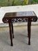 19th-century carved solid wood Chinese console.