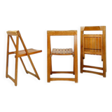 Set of 3  folding chairs