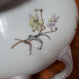 Vegetable soup tubeware XIX th flowers Grand Dépot Drouot