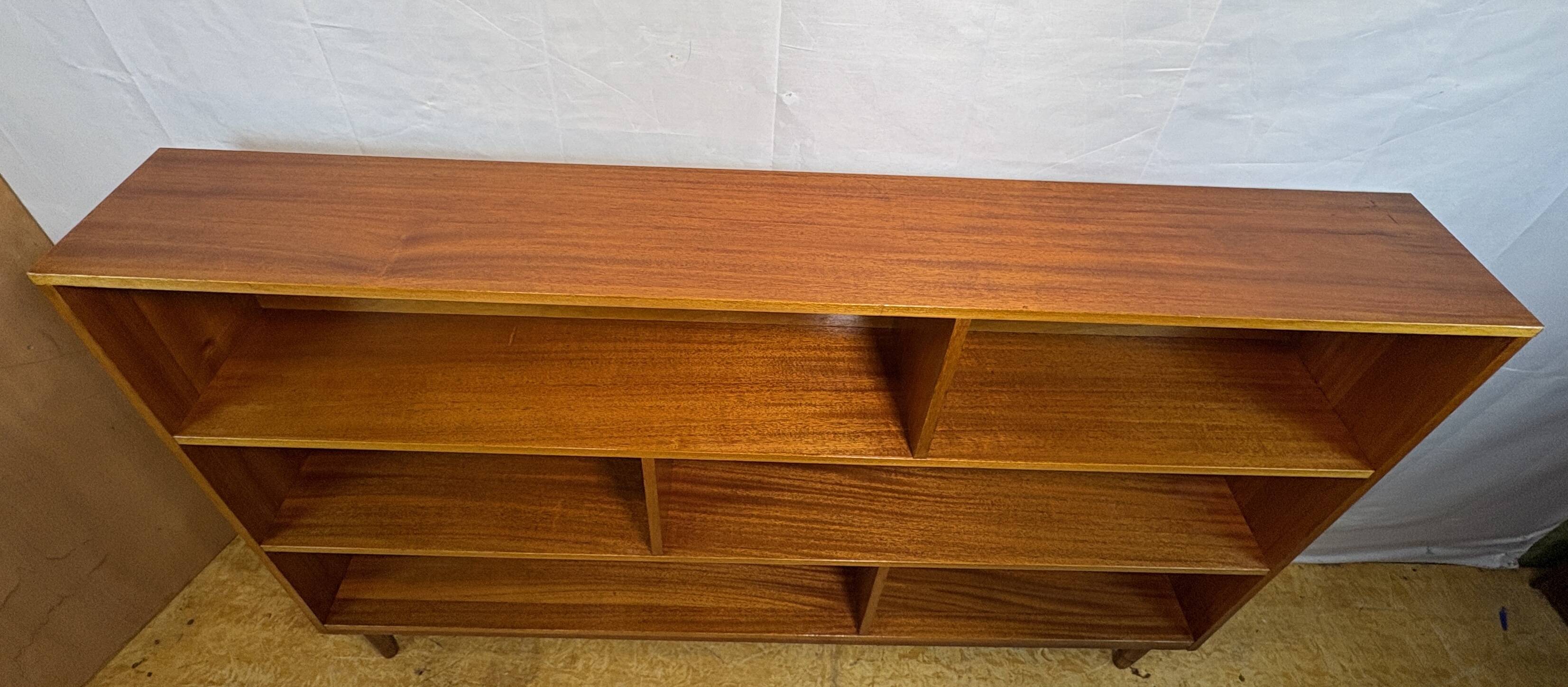 Mid Century Retro Teak Bookcase Circa 1960 Danish Design Scandinavian Influ