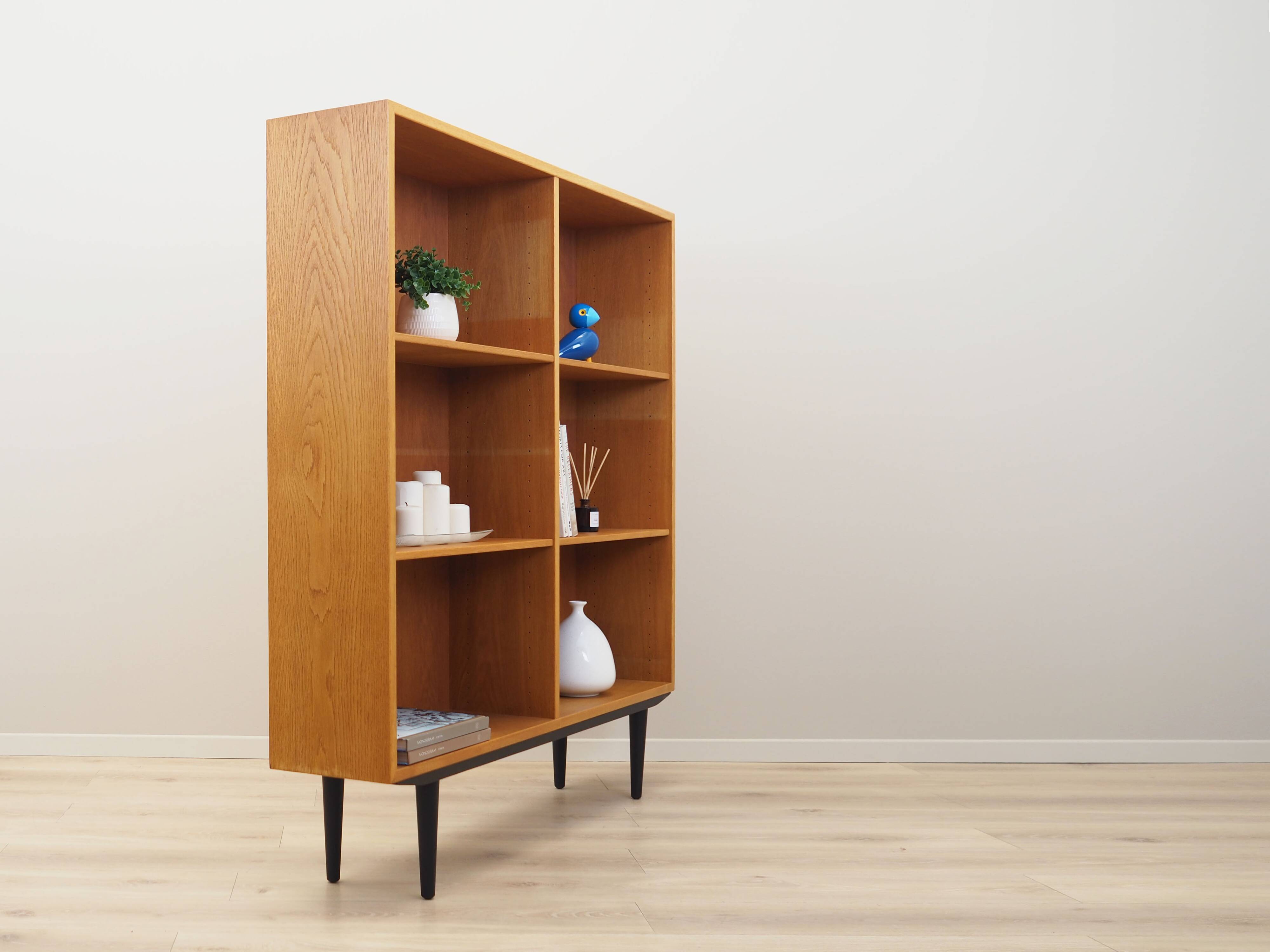 Ash bookcase, Scandinavian design, 1960s, designer: Børge Mogensen, manufac