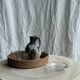 Small square ashtray Duralex Saint Gobain France