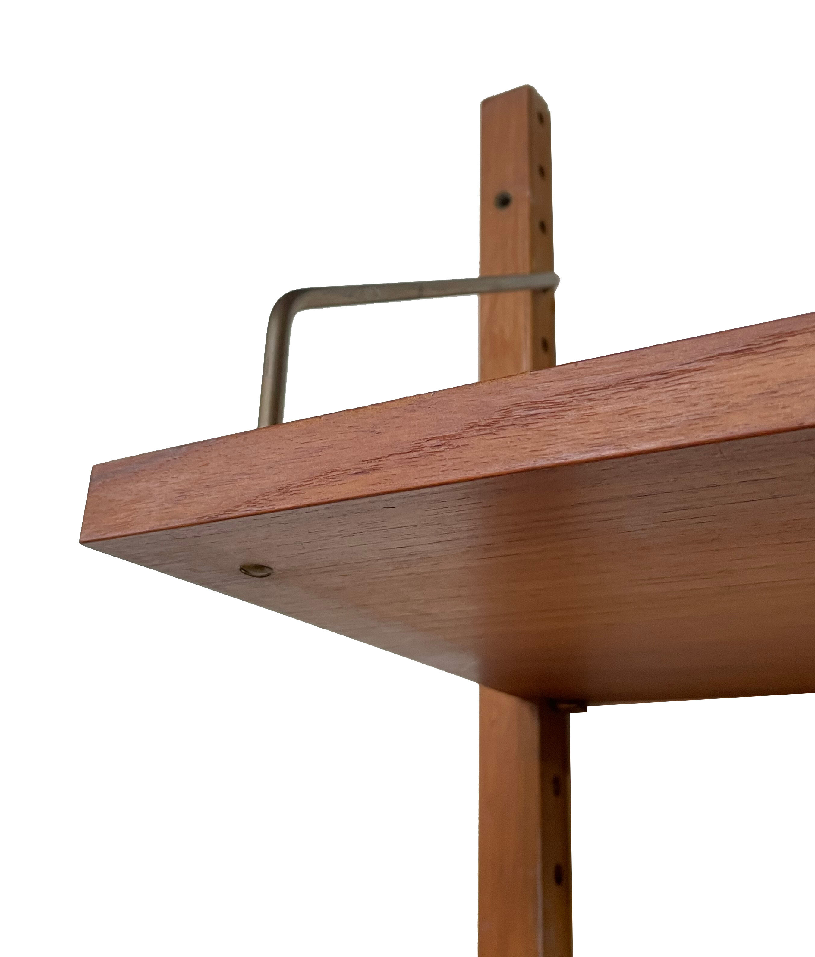 Vintage wall system minimalist Danish design 1960s