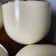 Pair of Hoffmeister cream and black spotlights 1960/1970