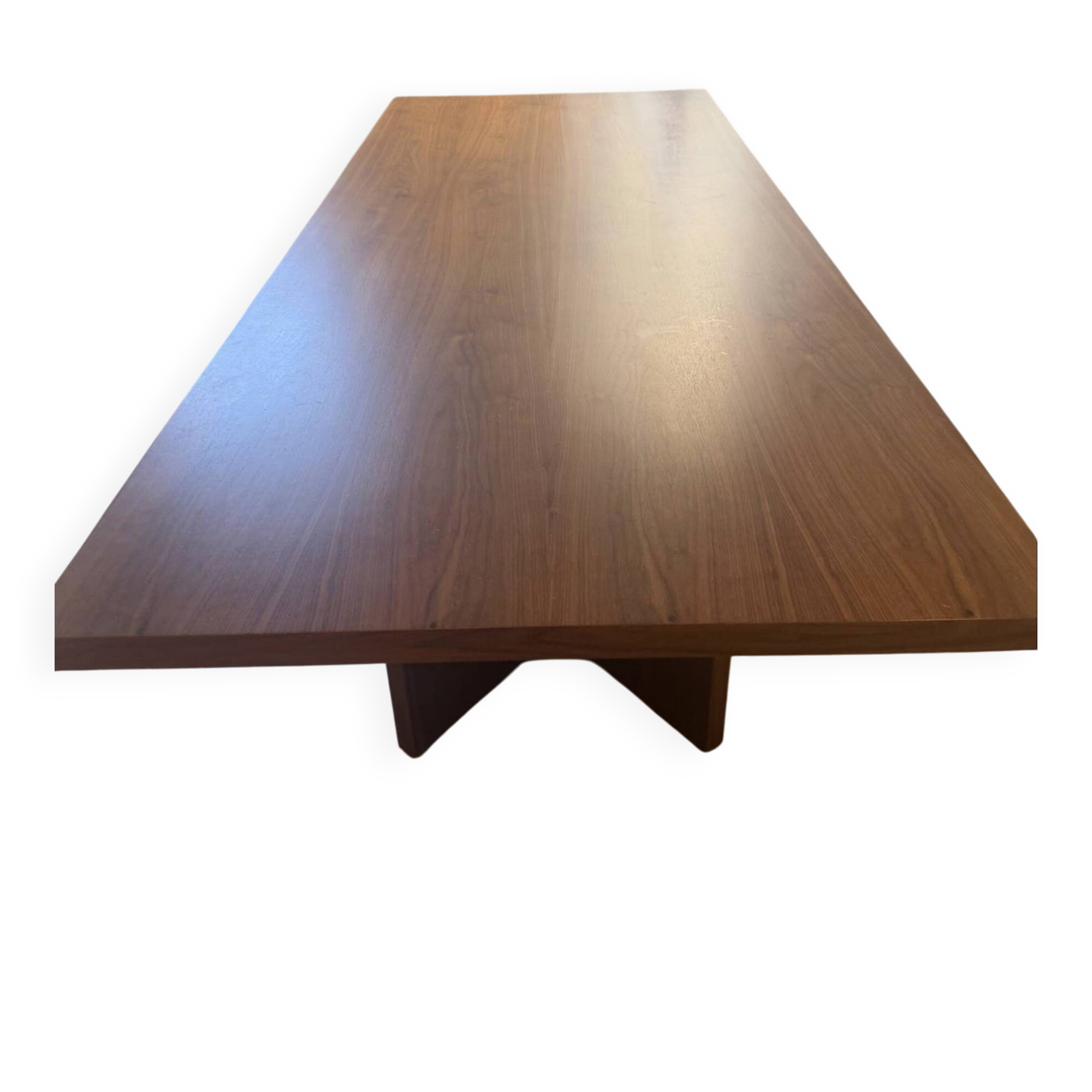 American walnut wood table