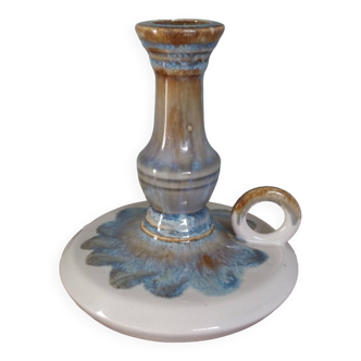 Rhodaceram flamed cloud sandstone candle holder